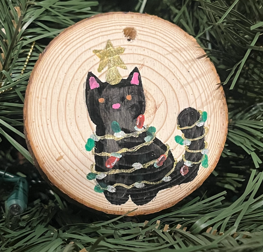 Cat Christmas tree (ornaments)