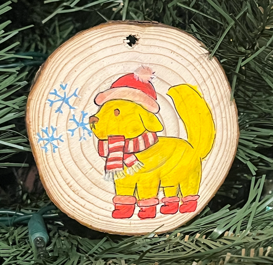 Puppy Holiday (ornament)