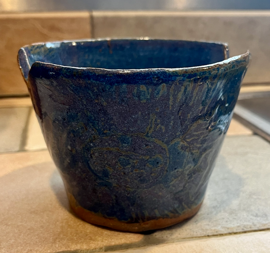 Blue Ceramic Bowl