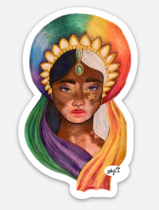 "Celestial Goddess" (Sticker)