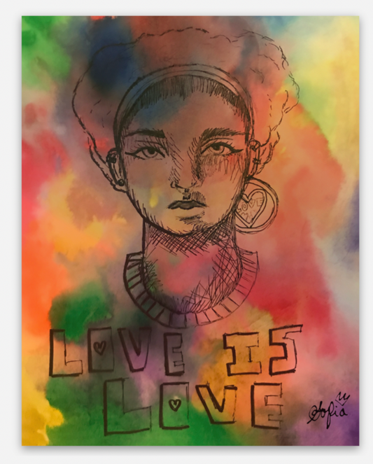 "Love is Love" (sticker)